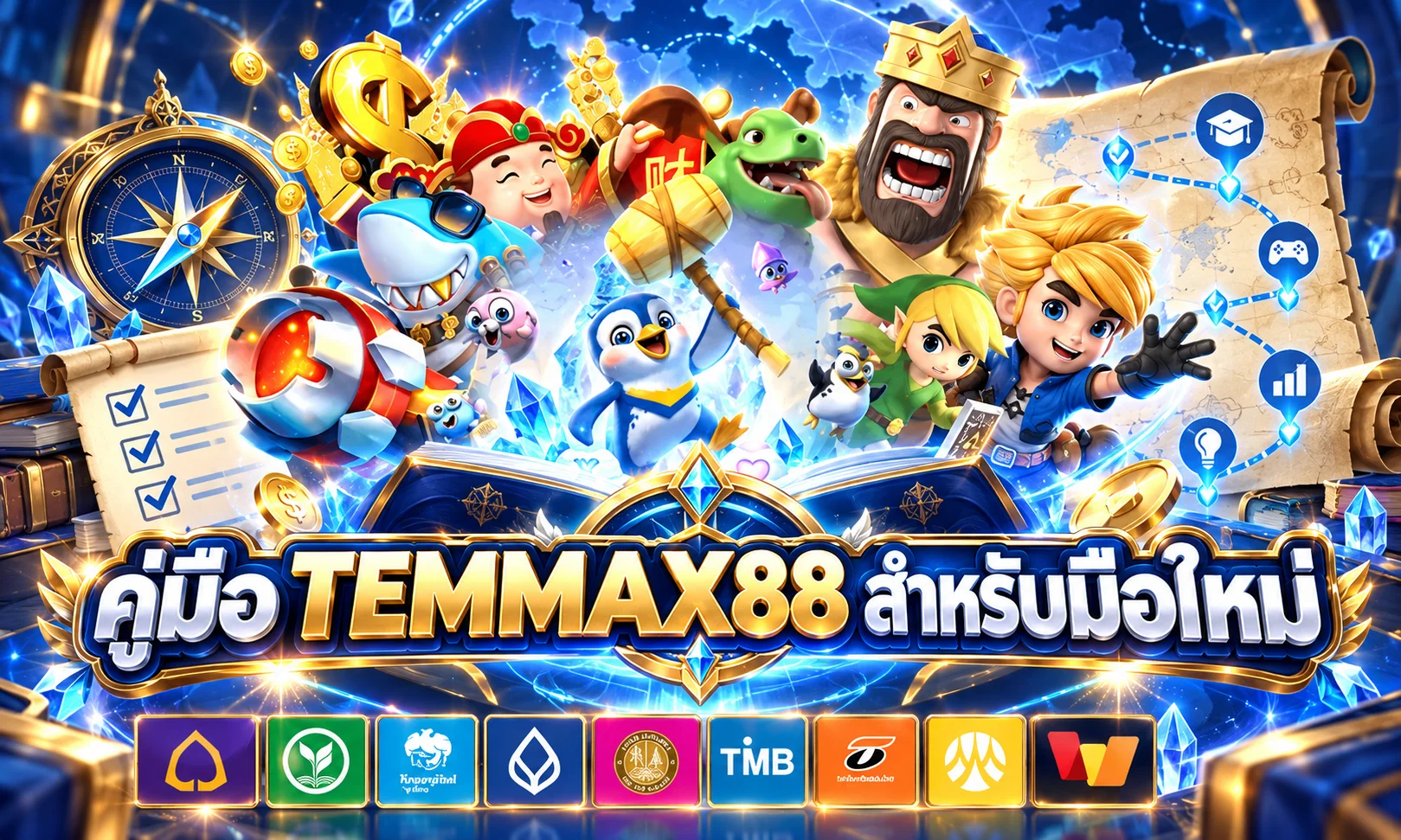 TEMMAX88 คู่มือสมัคร ทางเข้า ฝากถอน และตั้งงบ